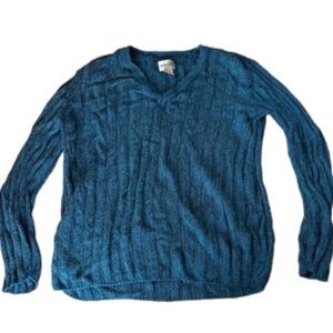 Chico's Teal Knit Sweater